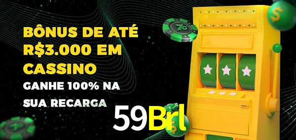 59Brl melhor bônus de depósito