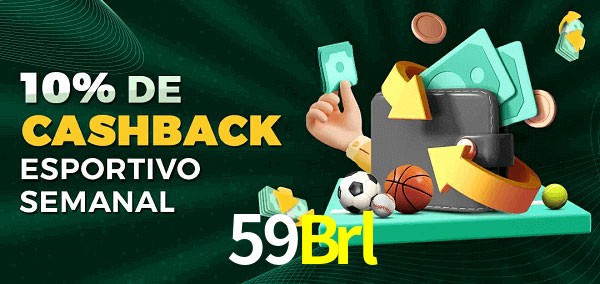 10% de bônus de cashback na 59Brl